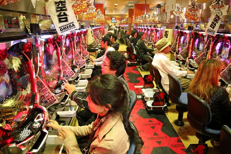 Tokyo pachinko venues