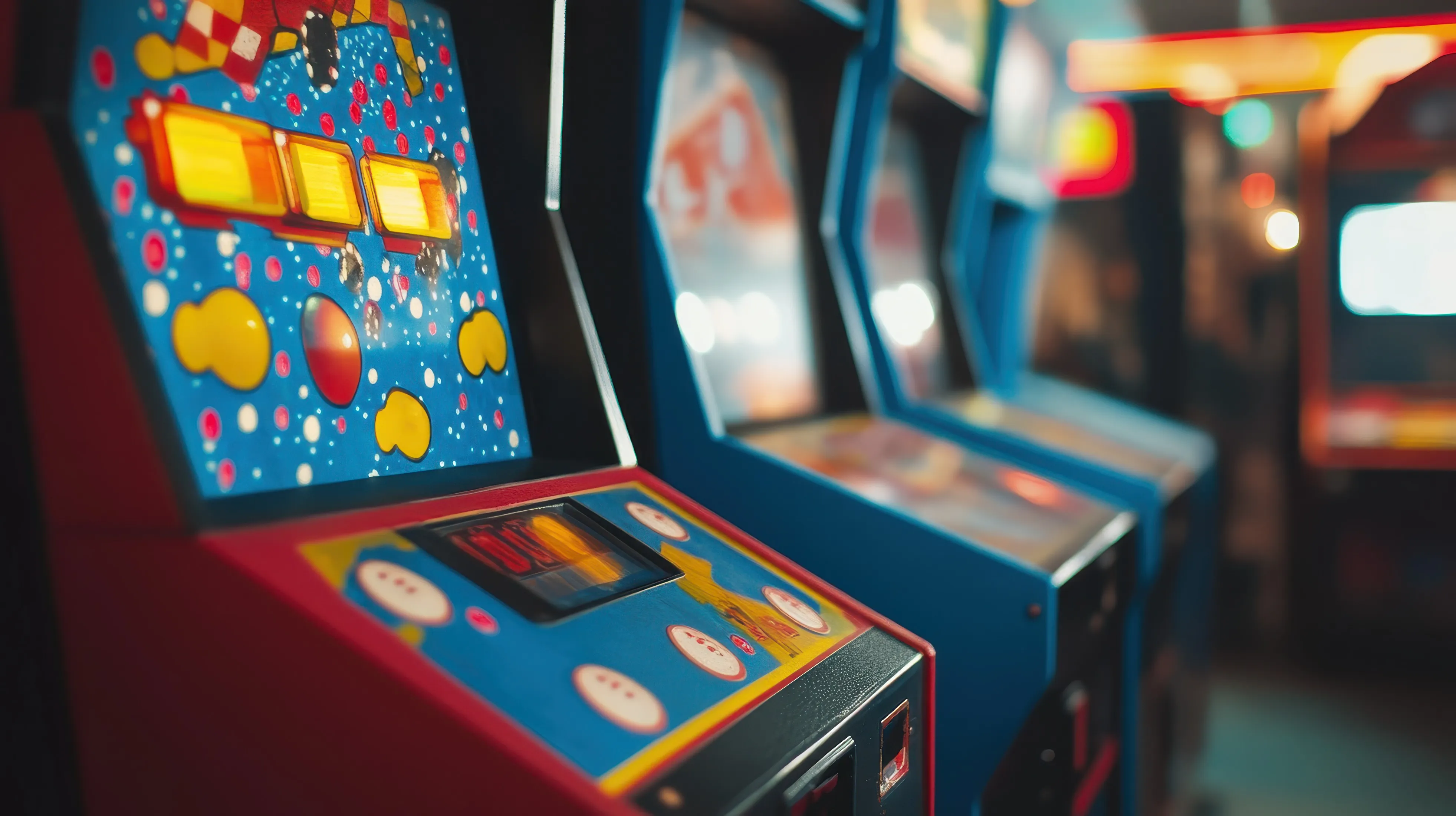 Pachinko hall interior